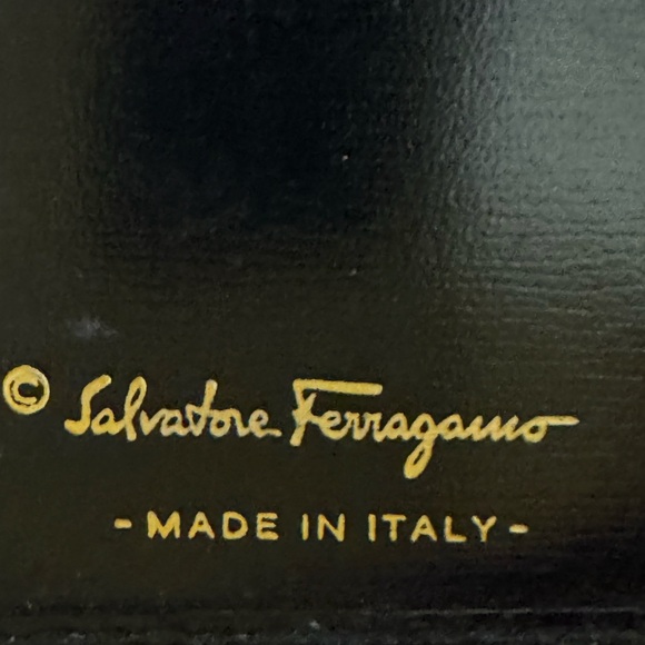 Salvatore Ferragamo Long Black Wallet - Picture 6 of 8
